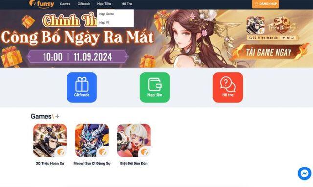 Cách nhập code 3Q Triệu Hoán Sư nhận quà dễ dàng