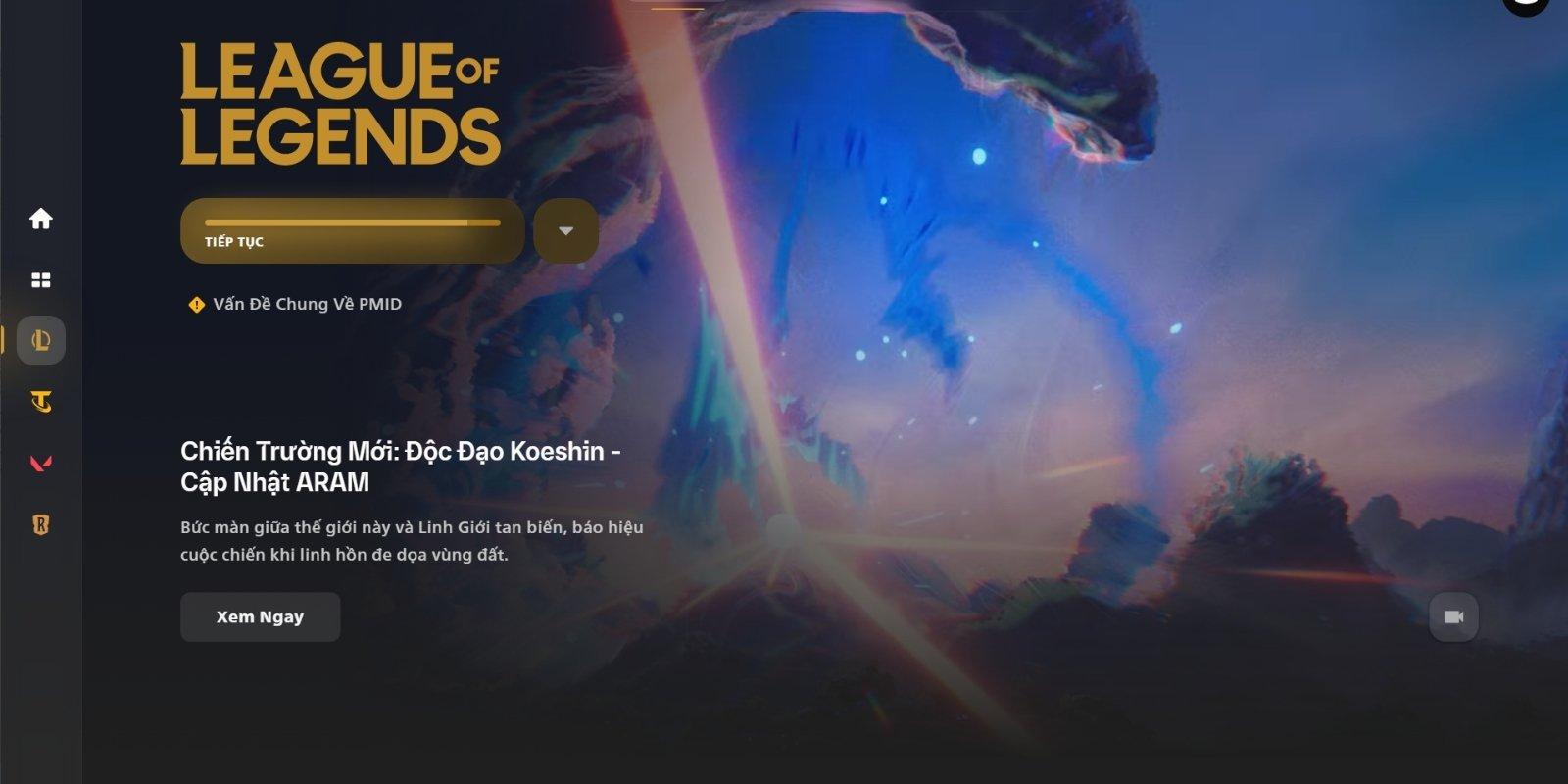 Gỡ bằng Riot Client