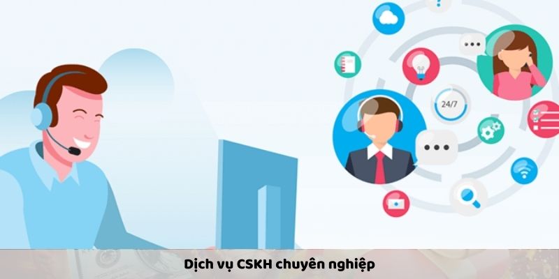 Dịch vụ CSKH chuyên nghiệp