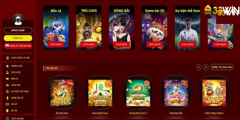 Giới thiệu sân chơi 33Win cực chất