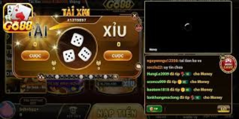 Học hỏi kinh nghiệm chơi tài xỉu livestream Go88