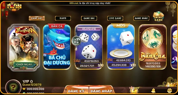 Cổng game IWIN - Sân chơi cá cược uy tín hàng đầu hiện nay