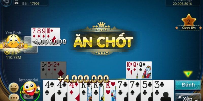 Quy trình một ván bài tá lả