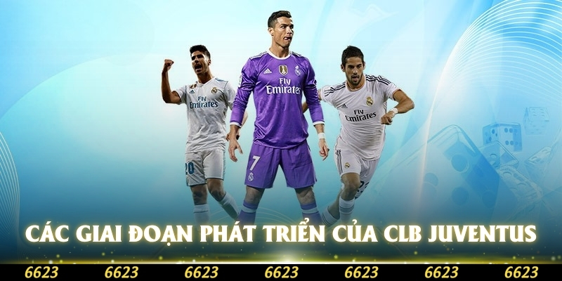 Các giai đoạn phát triển của CLB Juventus