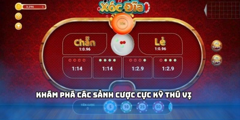 Khám phá các sảnh cược cực kỳ thú vị