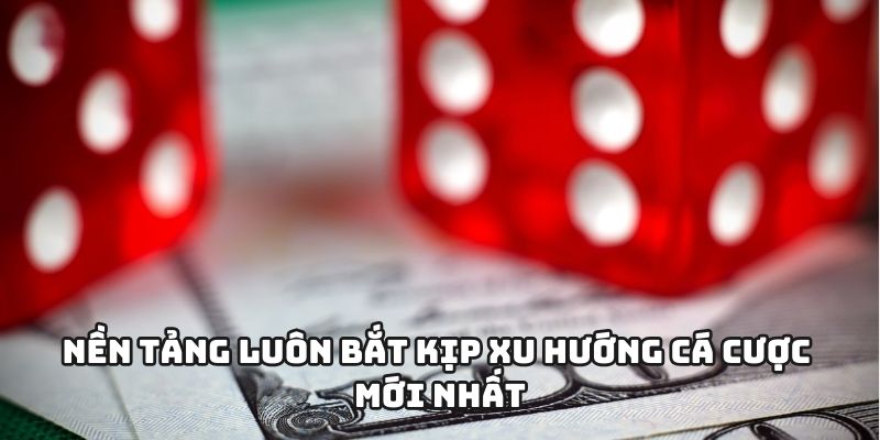 Nền tảng luôn bắt kịp xu hướng cá cược mới nhất