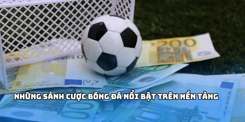 Những sảnh cược bóng đá nổi bật trên nền tảng
