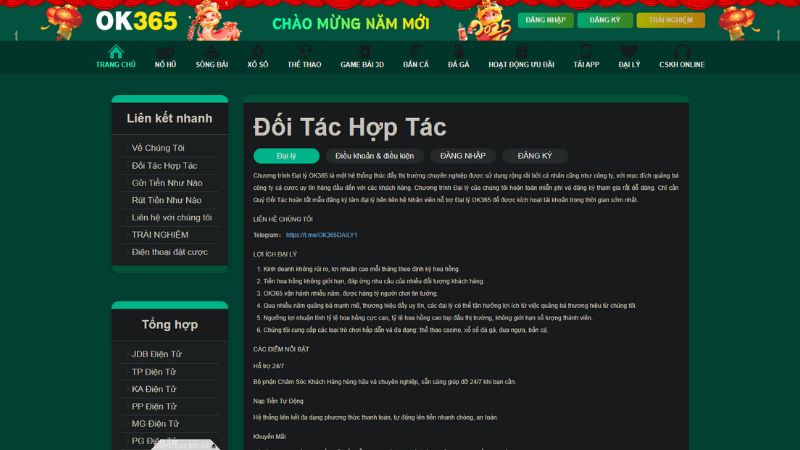 Nhiều lựa chọn giải trí cùng mức cược đầy thu hút